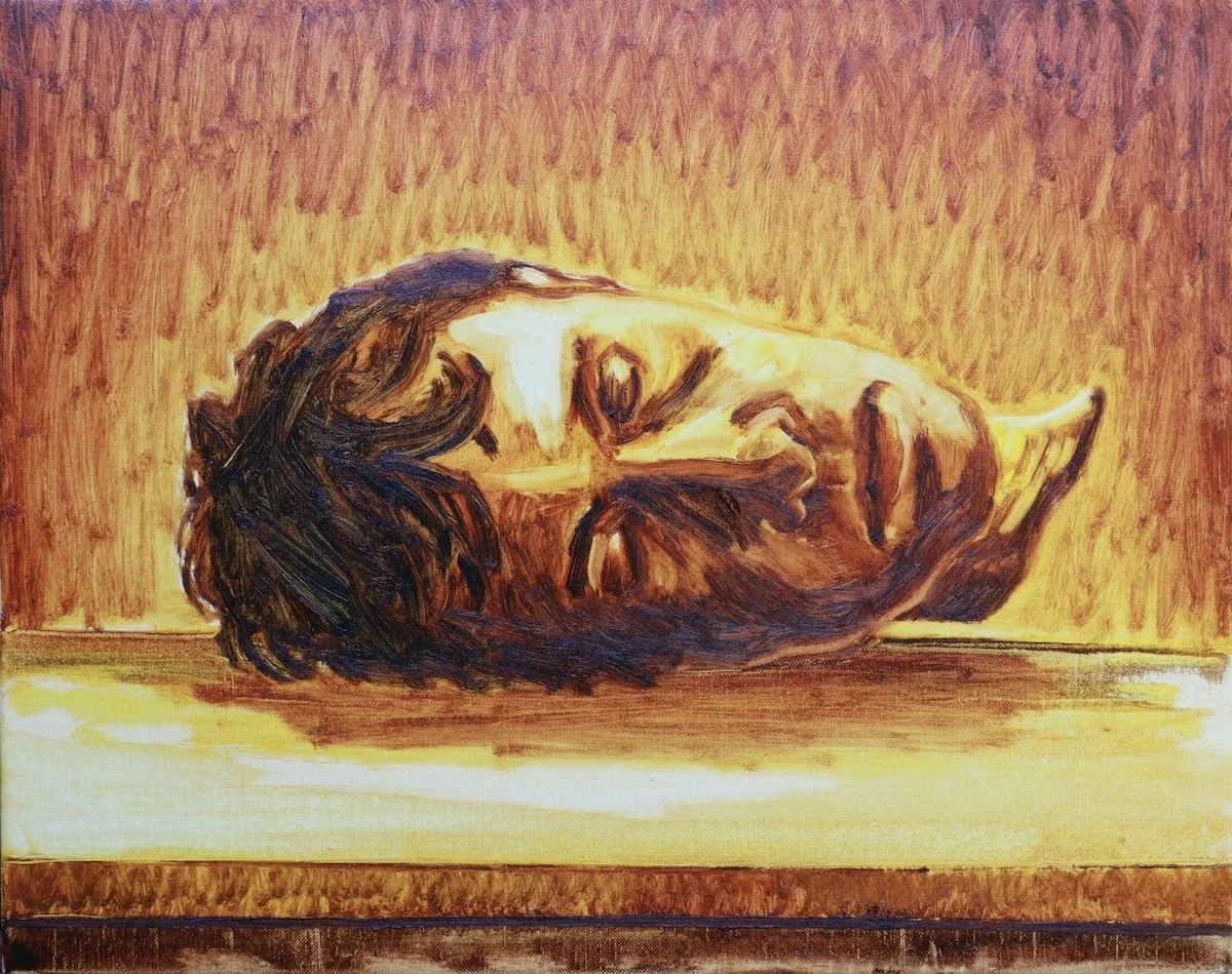 Severed Head (Optimism) 2025 Oil on linen 40x50cm $600.jpg