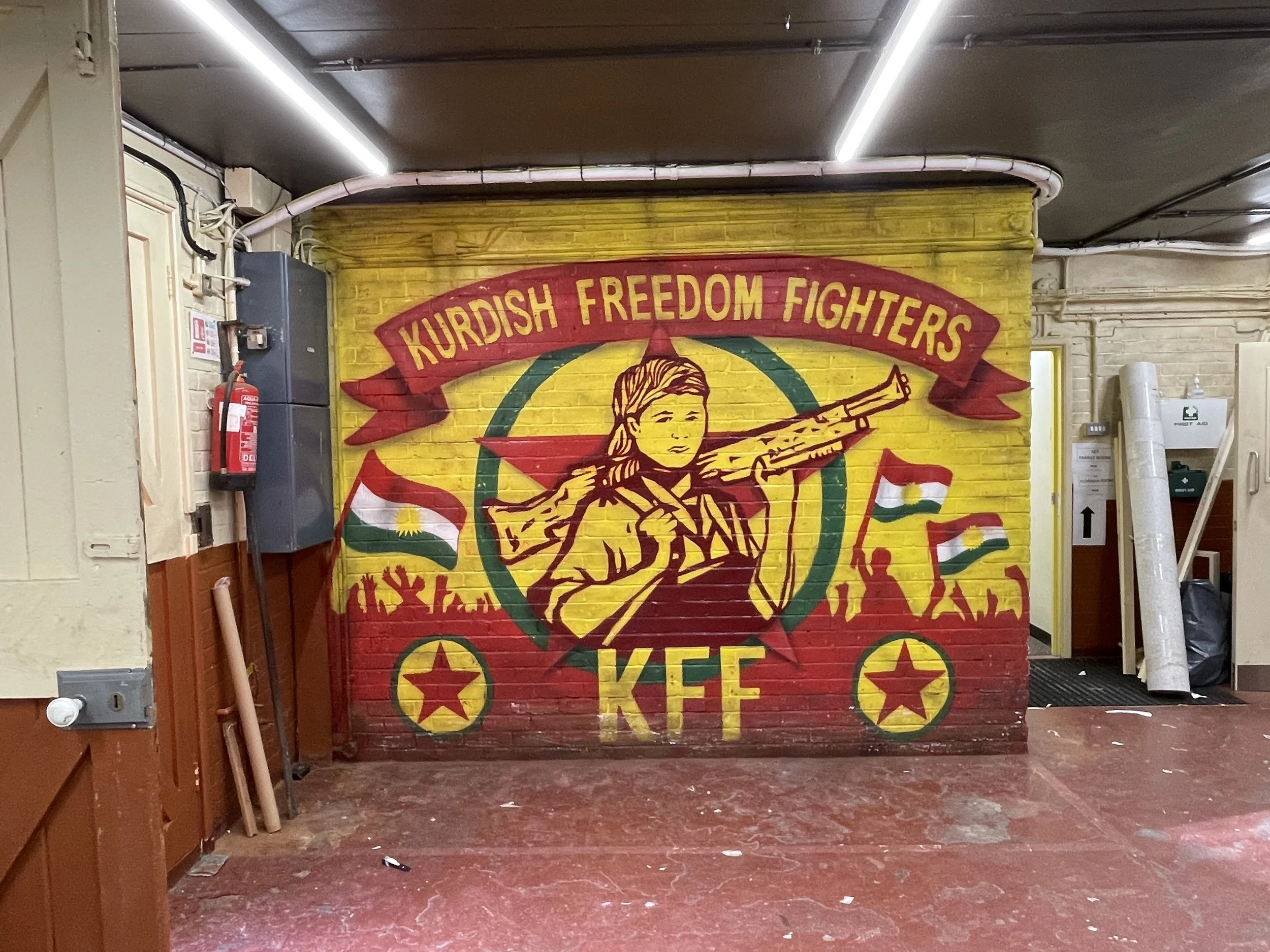 Kurdish Freedom Fighters piece for the gangs of London series .