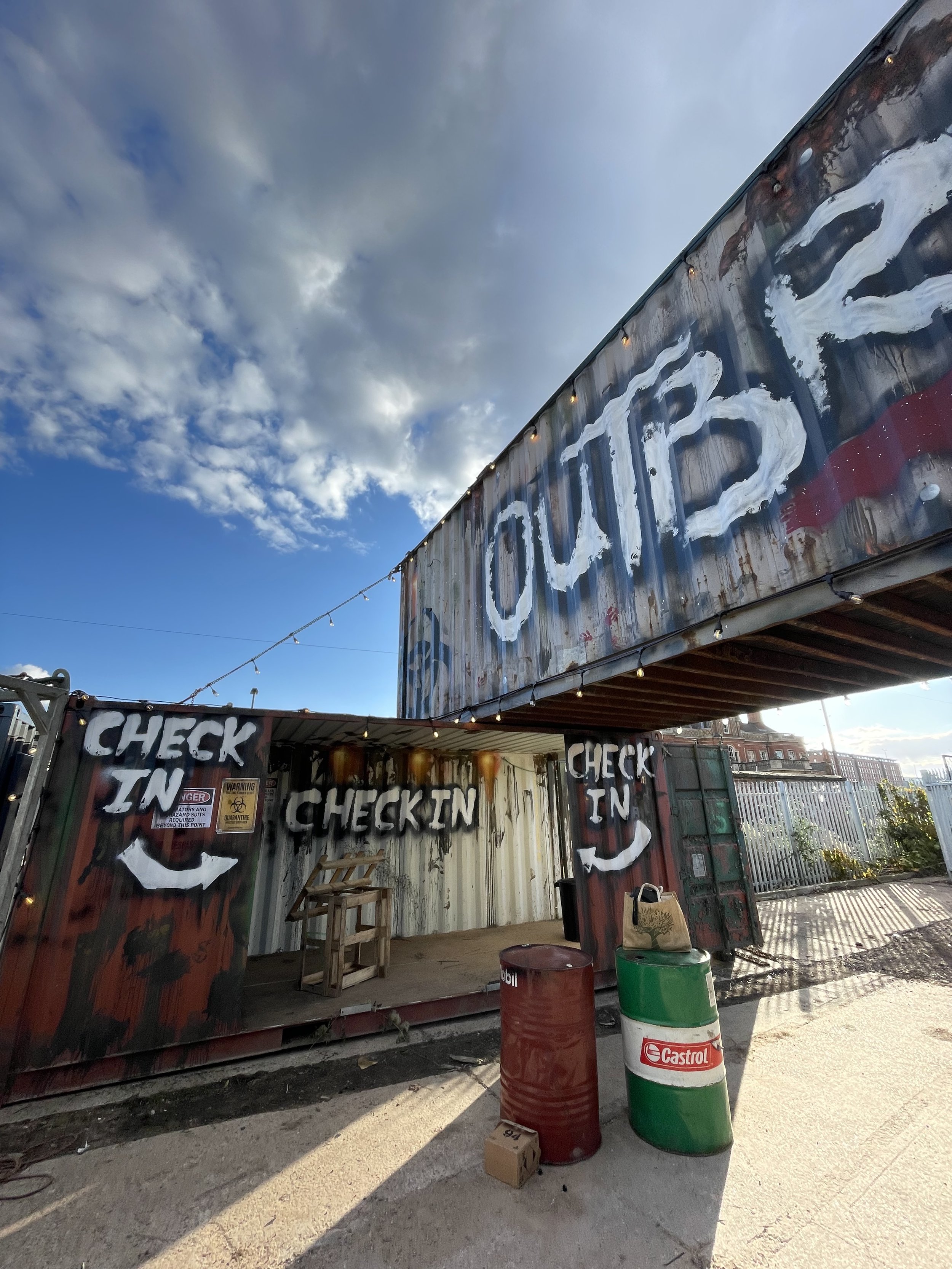 Local mural artists in Nottingham