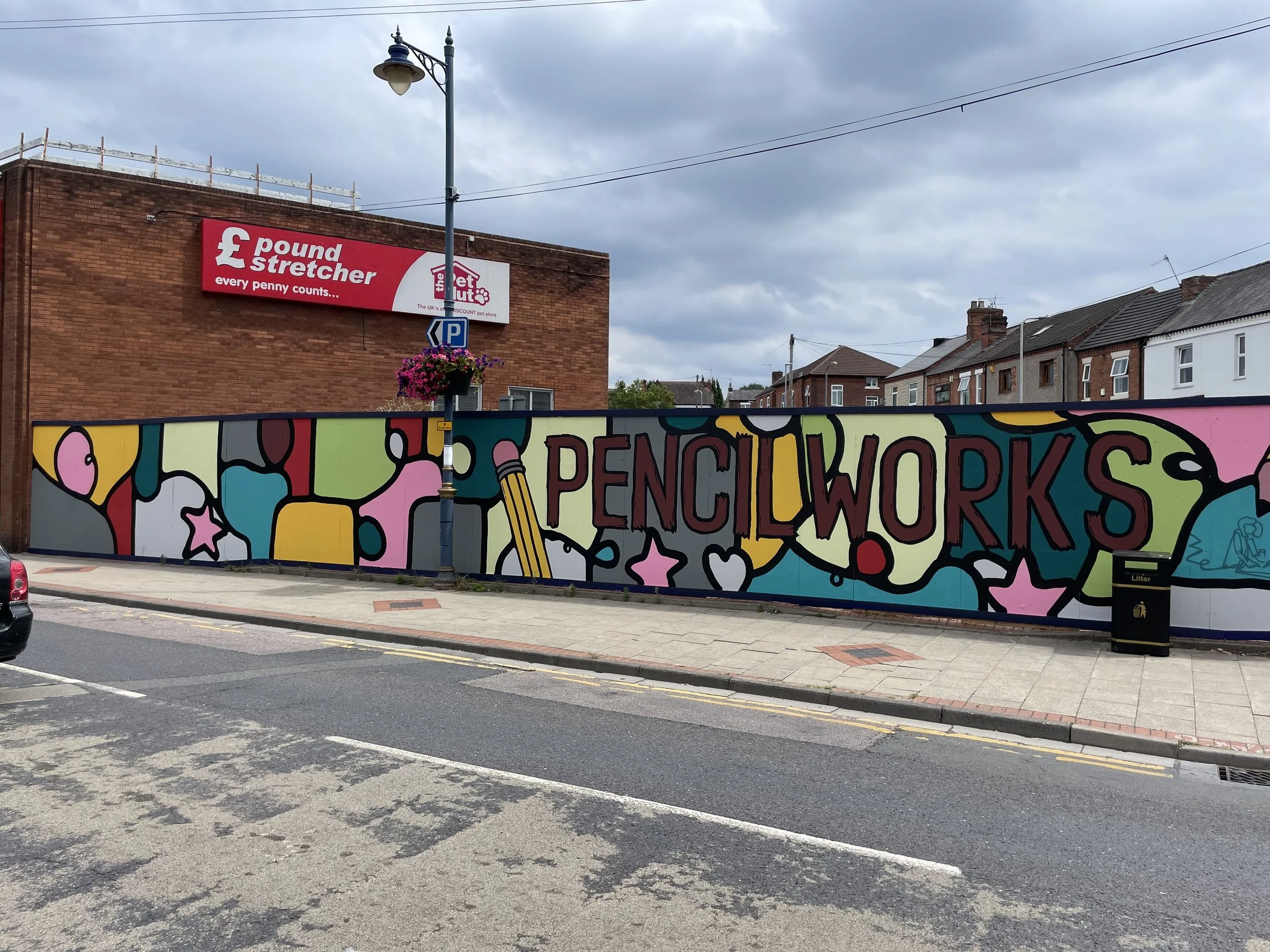 community mural Nottingham