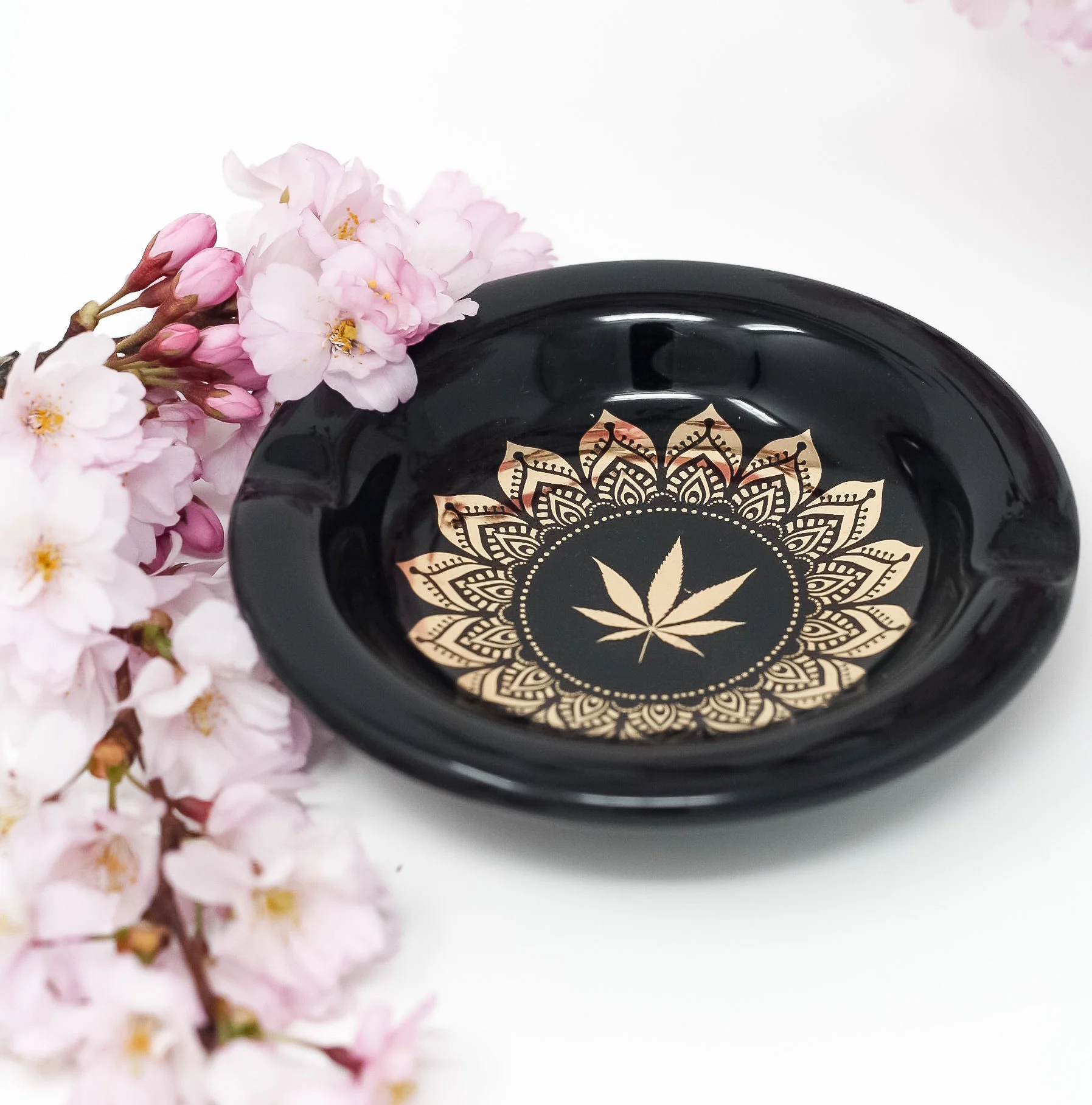 Blunt Opulence Black Ashtray