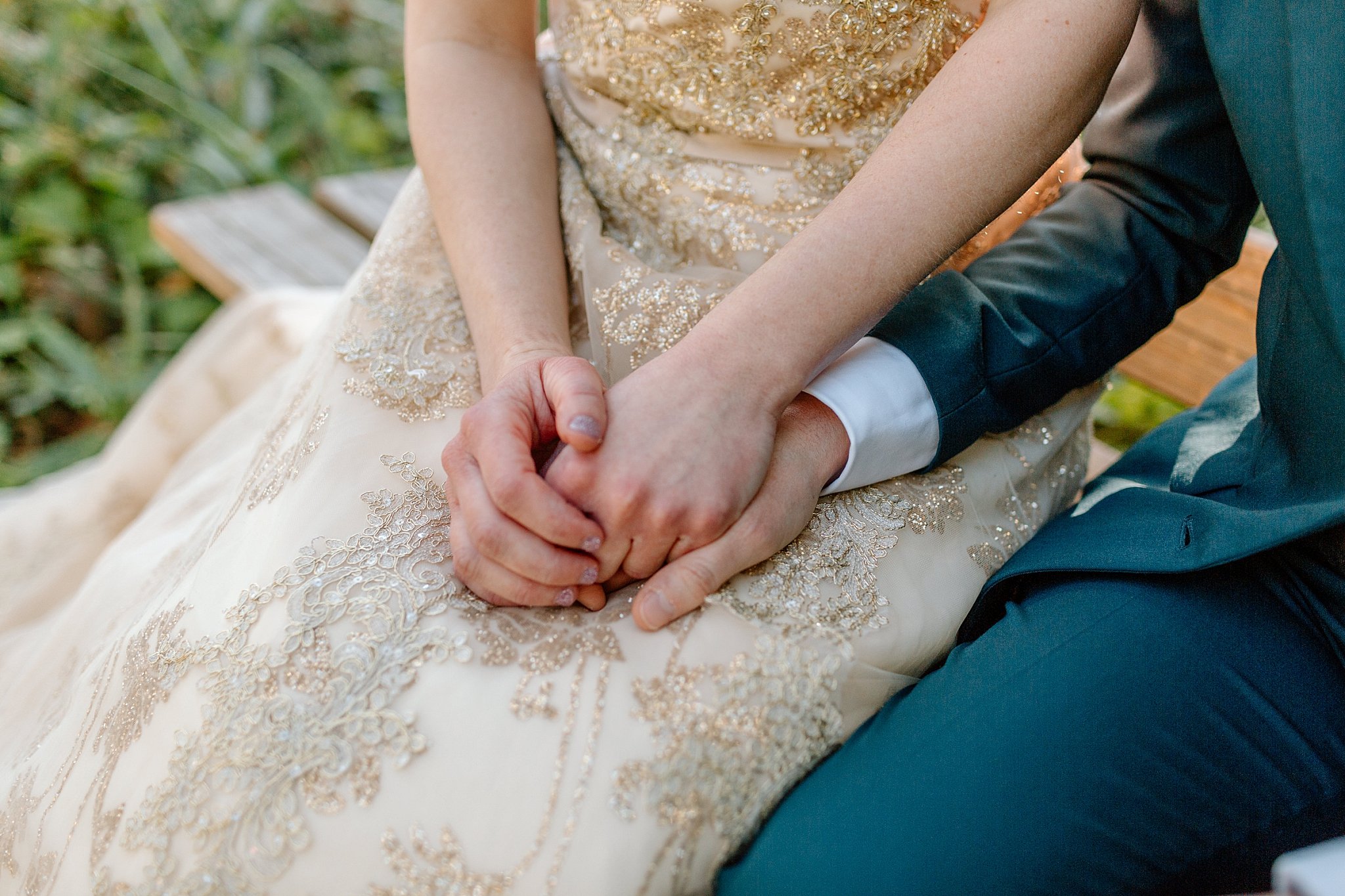  partners hold hands by Lucy B Photography 