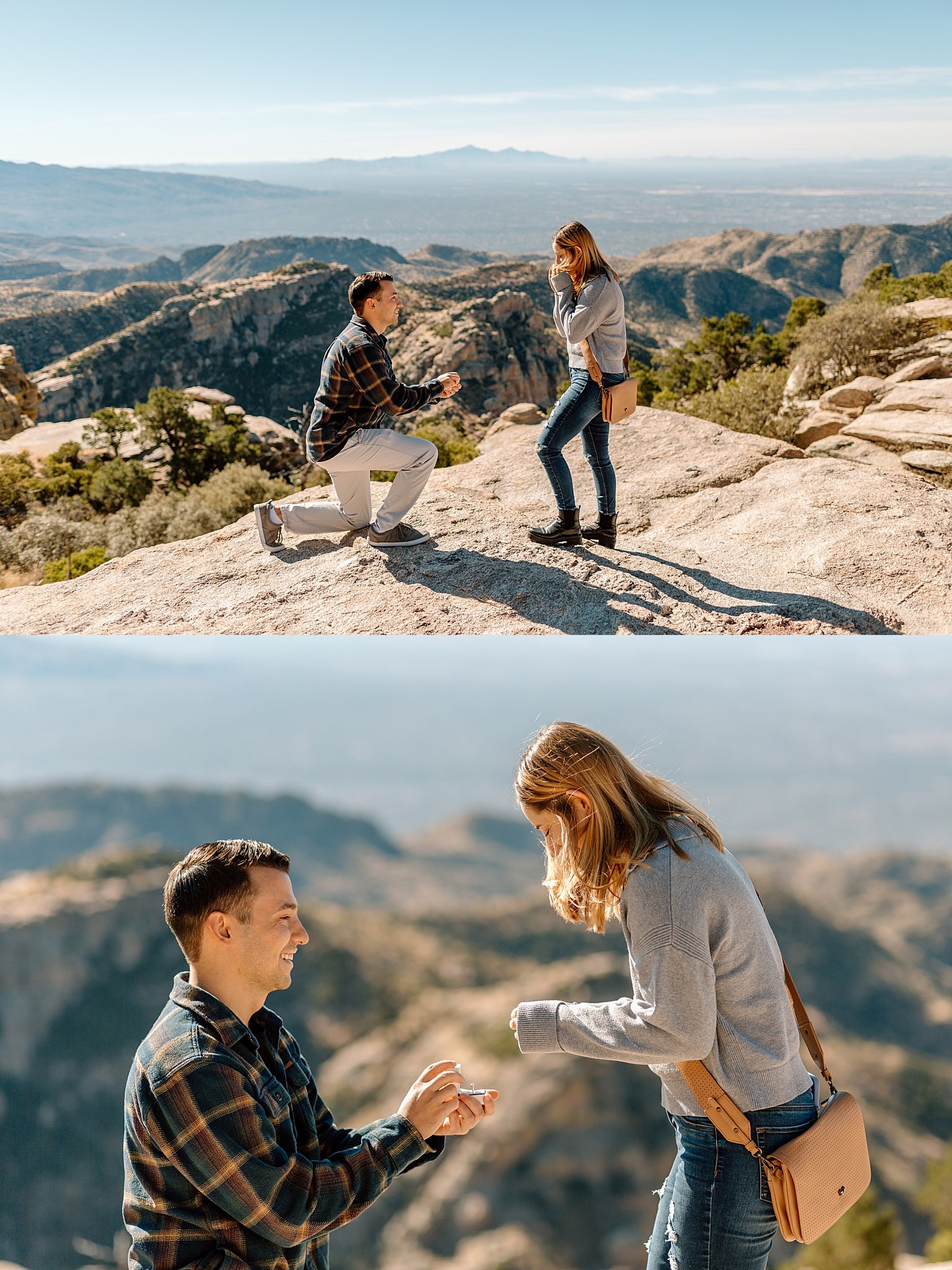  man asks for hand in marriage on one knee by Lucy B Photography 