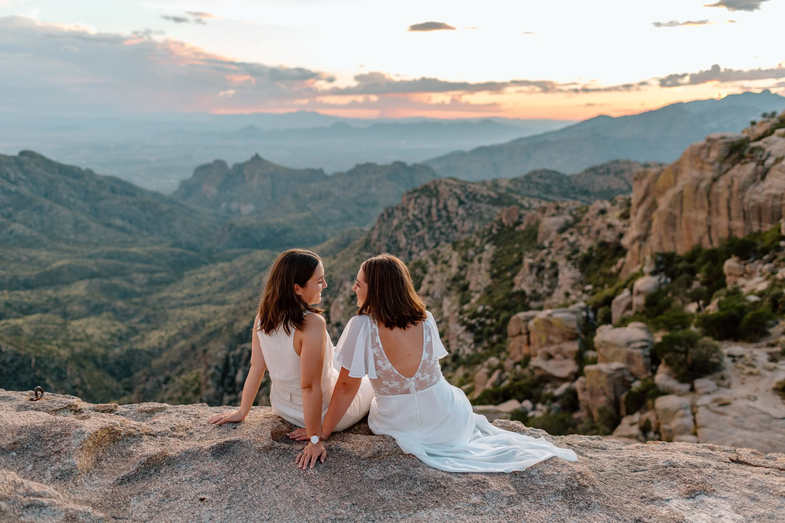 Mount Lemmon elopement photography
