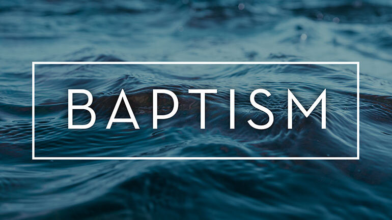 Water baptism