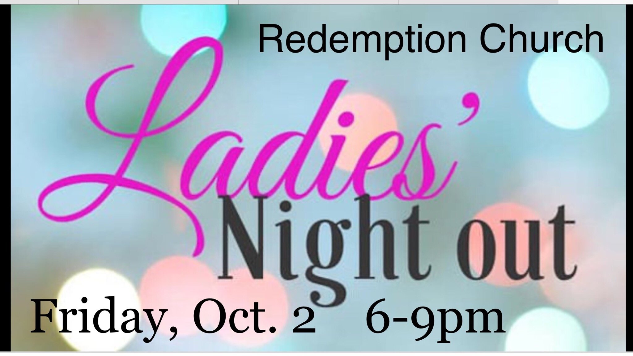 Ladies night out