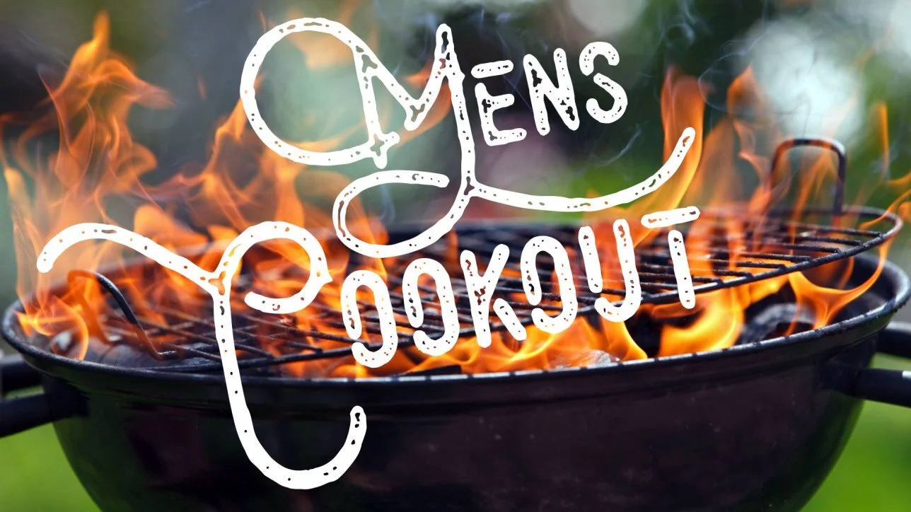 Men's group cookout