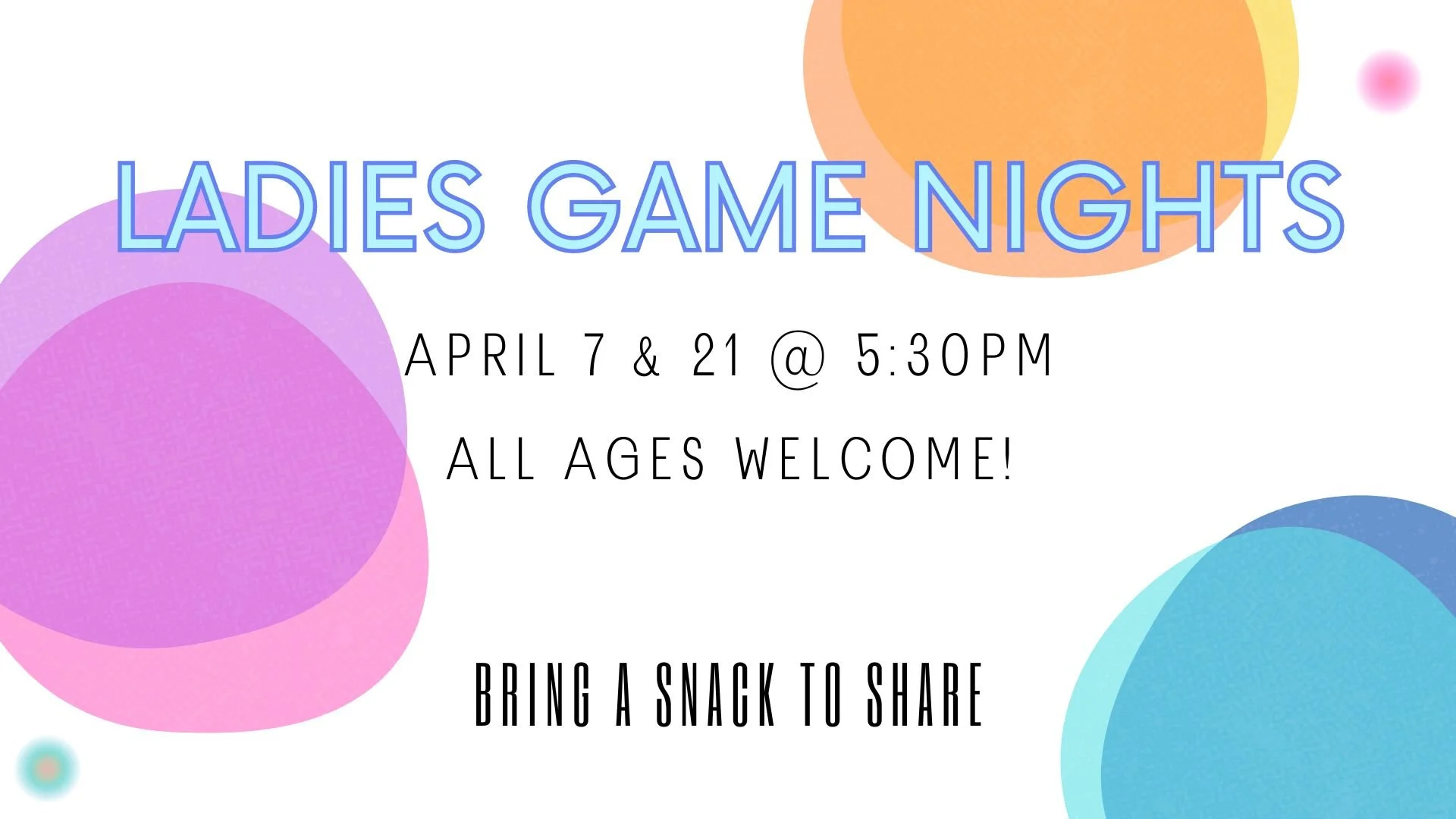 Ladies Game Night 