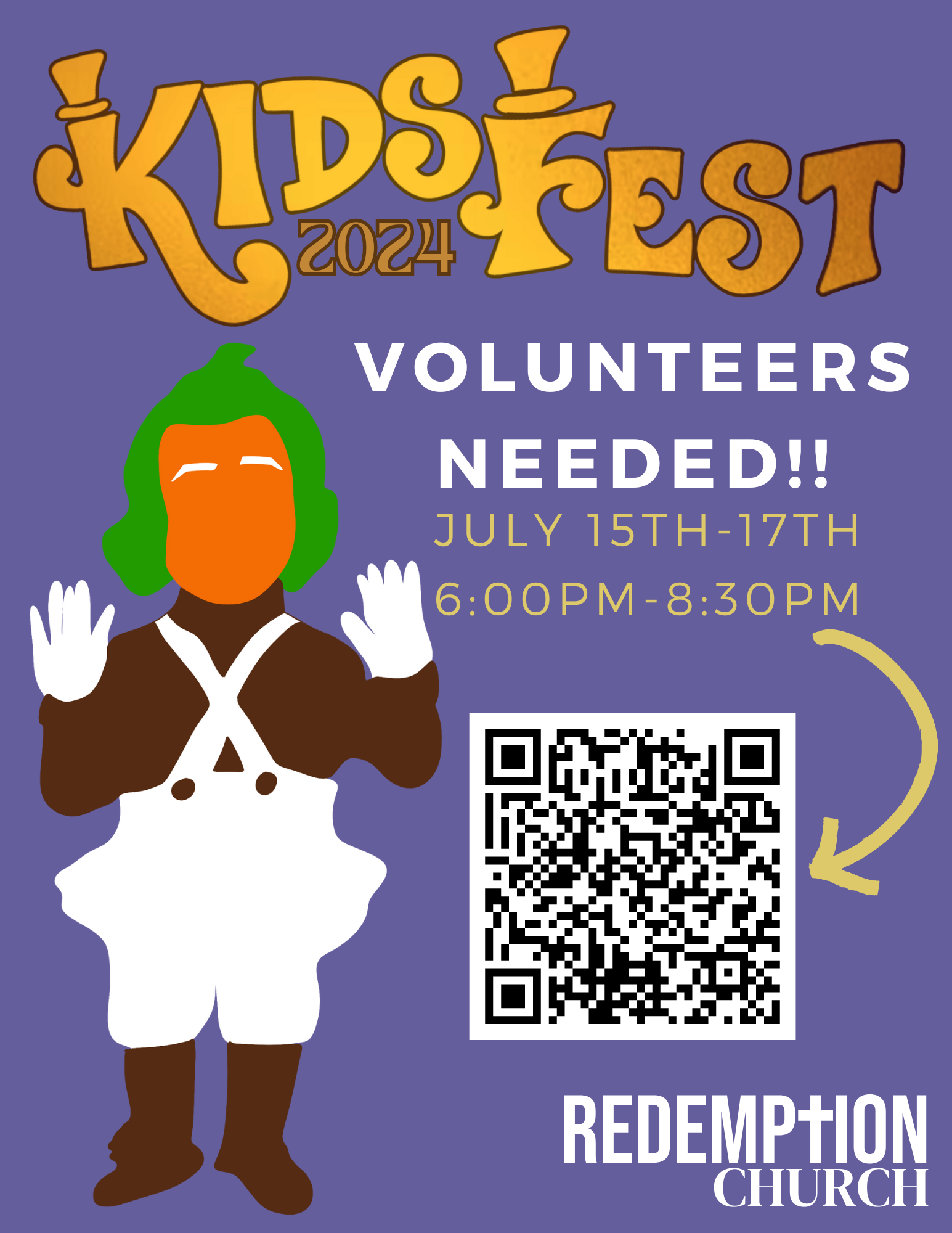 KidsFest Volunteer sign-up