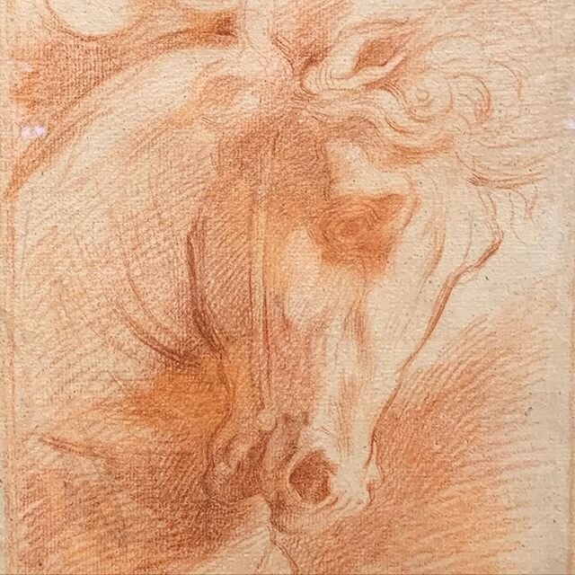 The best things @thewintershownyc last night, all at Hill-Stone. Chalk drawing by Naldini, 1537. Strauss opera maquette (movable scenery!), a Florentine ink study, and a tiny Tiepolo (GD, not GB). I&rsquo;m thinking of dressing like the man in #4 for