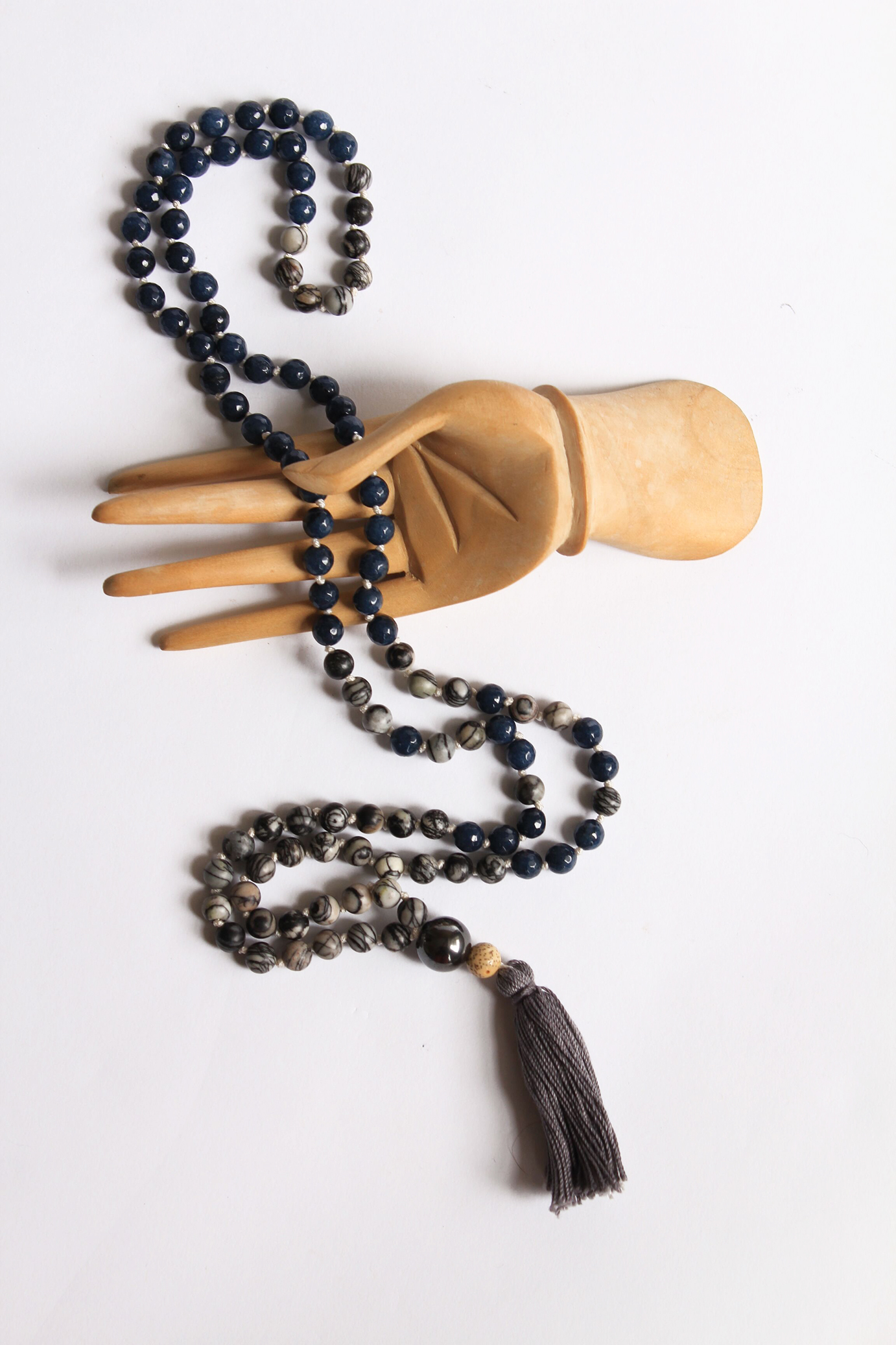 ELEMENT SERIES | AIR | GLACIER Malas For Tatas 100% of the proceeds from each sale go directly to our current recipient so they can fund holistic self-care treatments.