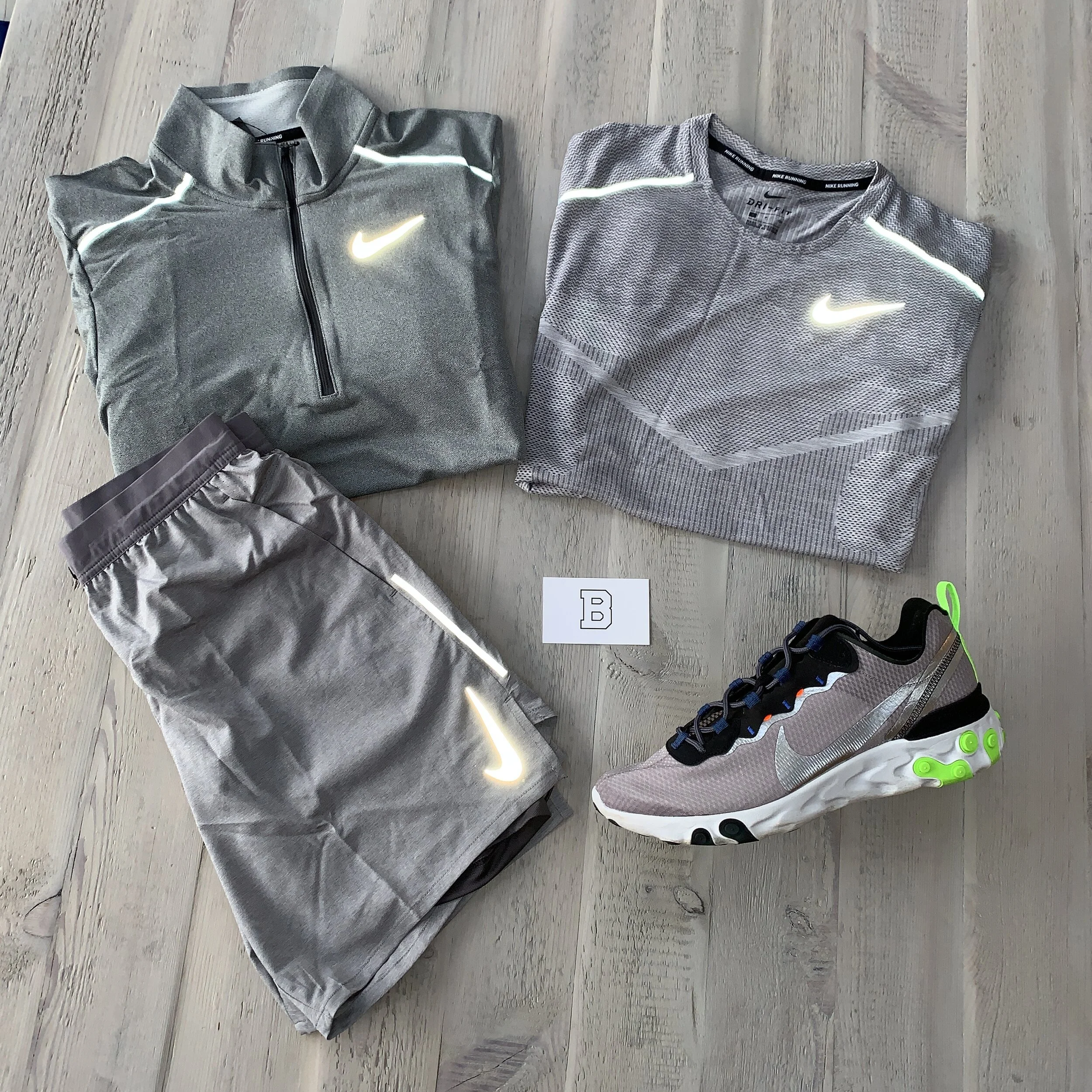 nike grey outfit