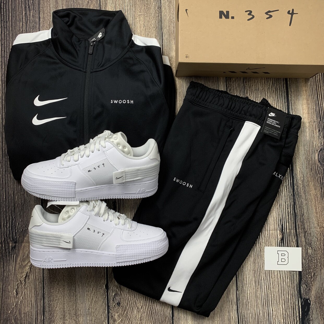 tracksuit and air force