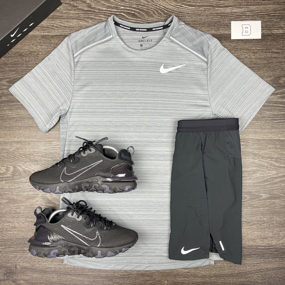 Impresión pánico completamente Grey Nike Miler React Vision Combo — Bennetts