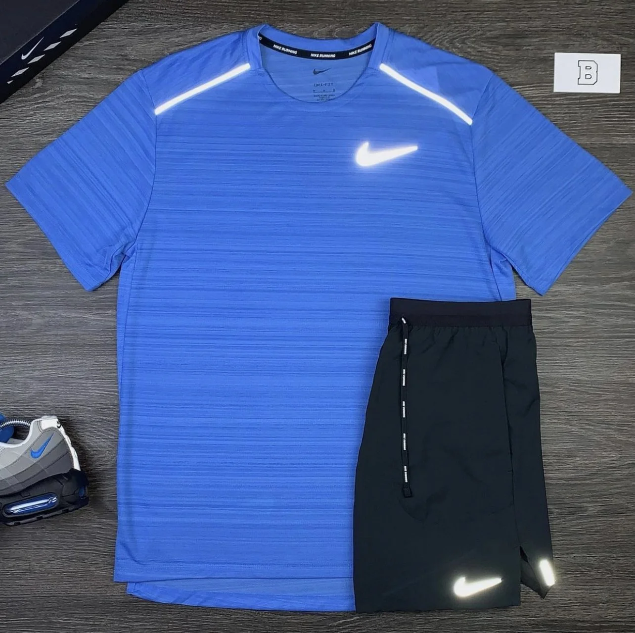 nike miler dark blue