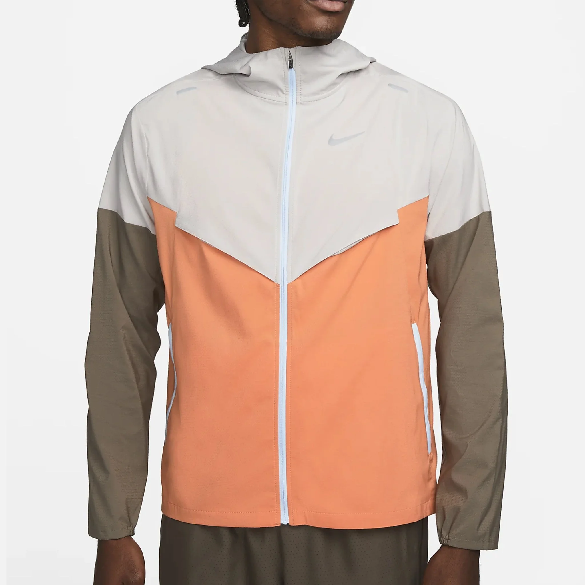 nike orange windrunner