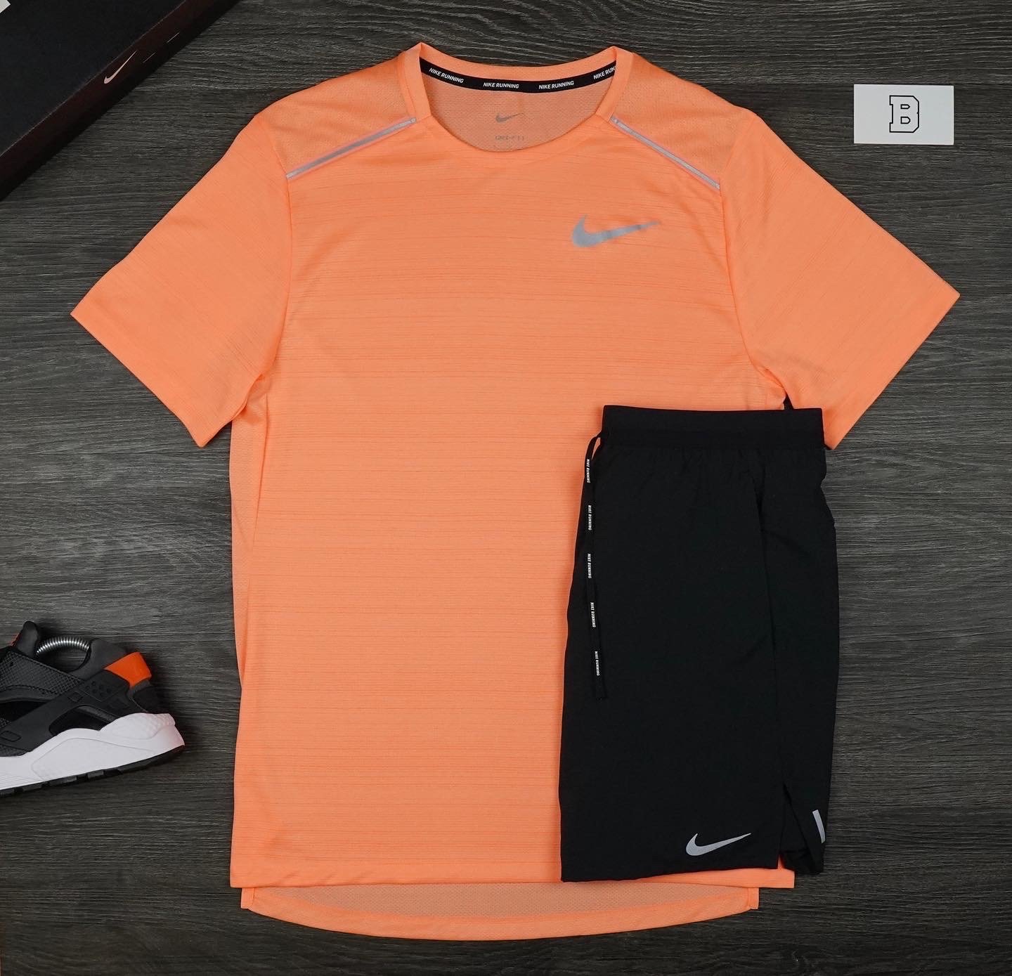 mens nike miler set