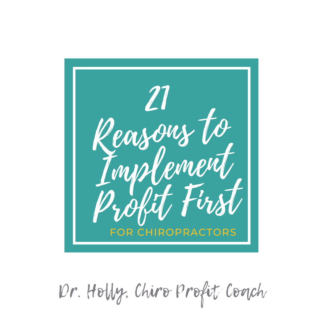 21 Reasons to Implement Profit First in 2021
