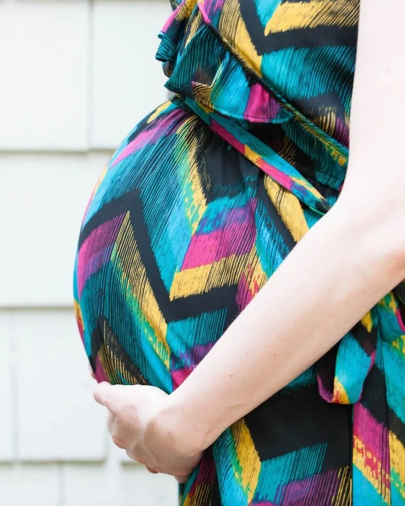 Dr. Holly's Pregnant belly 