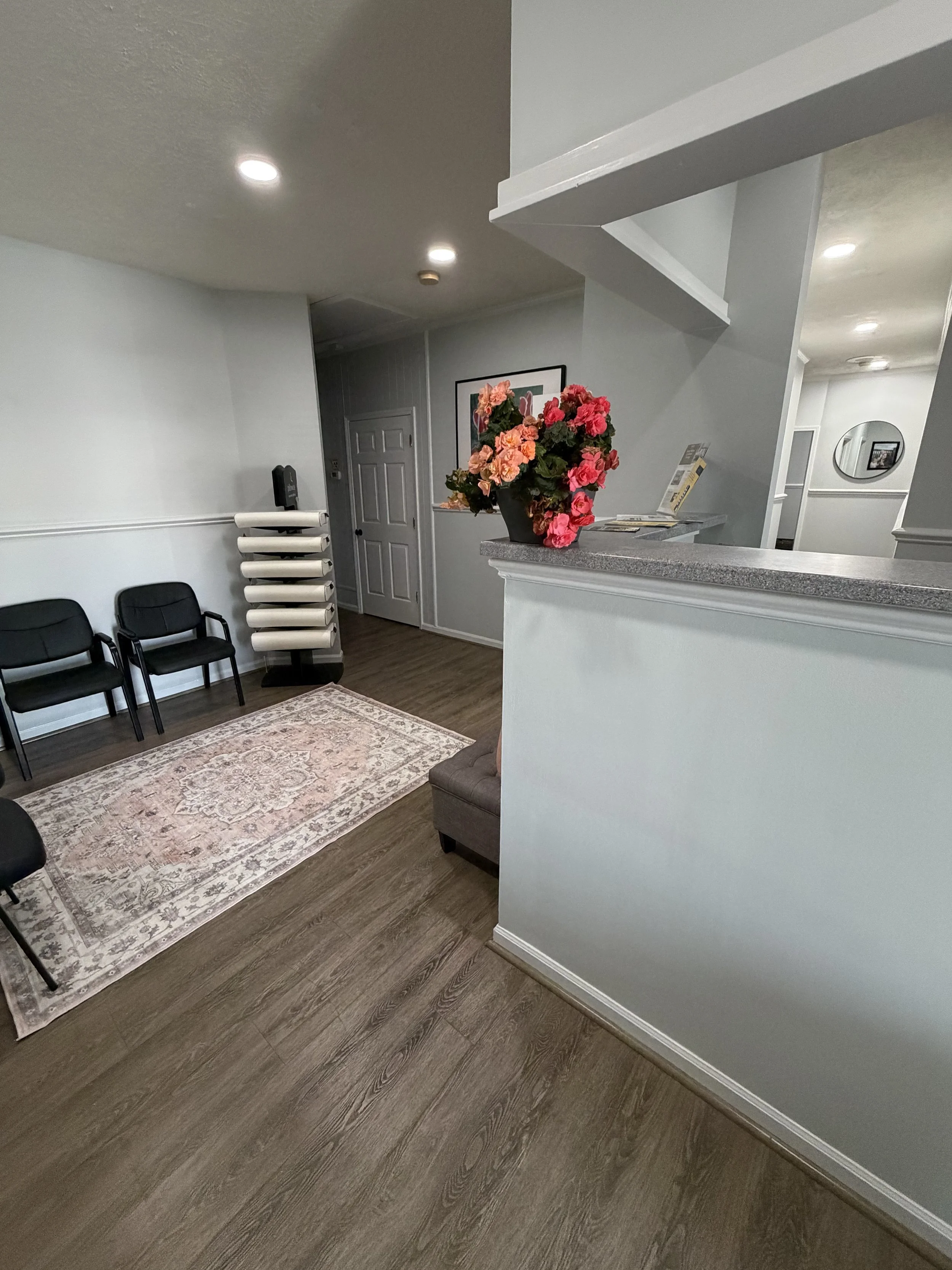 Waiting room lobby