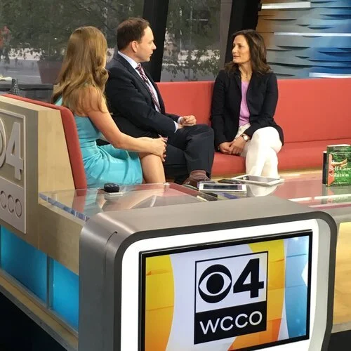 Author Julie Burton on WCCO TV
