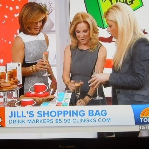 Clingk's Drink Markers Featured on Today Show Holiday Segment