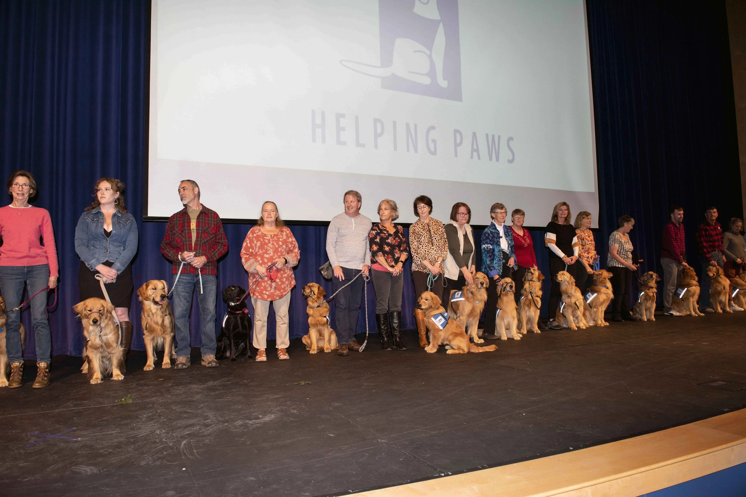 Helping Paws Graduates Largest Class of Service Dogs Yet