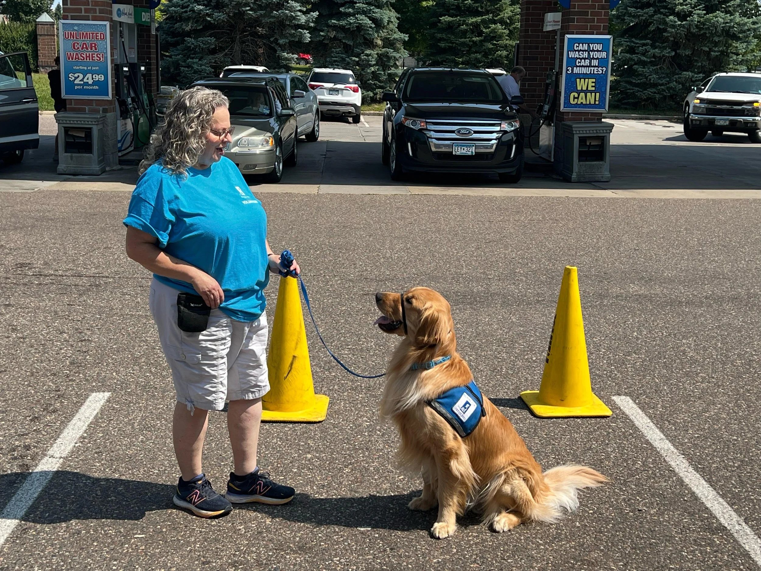 Puppies at the Pump Shows Off Service Dogs in Training