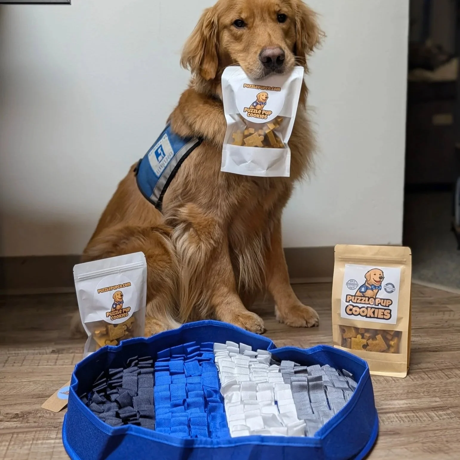 Rochester Man Turns Challenge into Opportunity with PuzzlePups Treats