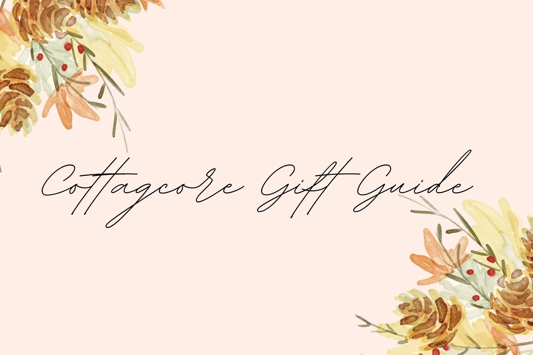 Where To Buy Cottagecore Christmas Gifts
