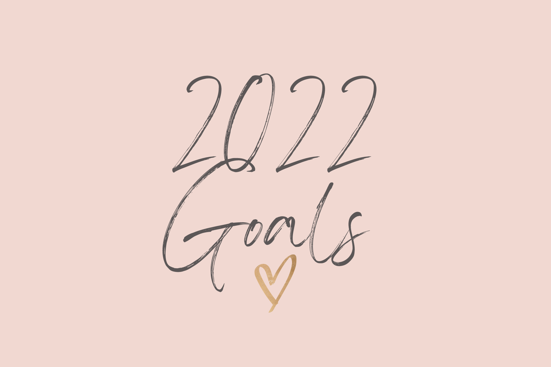 My 2022 Goals