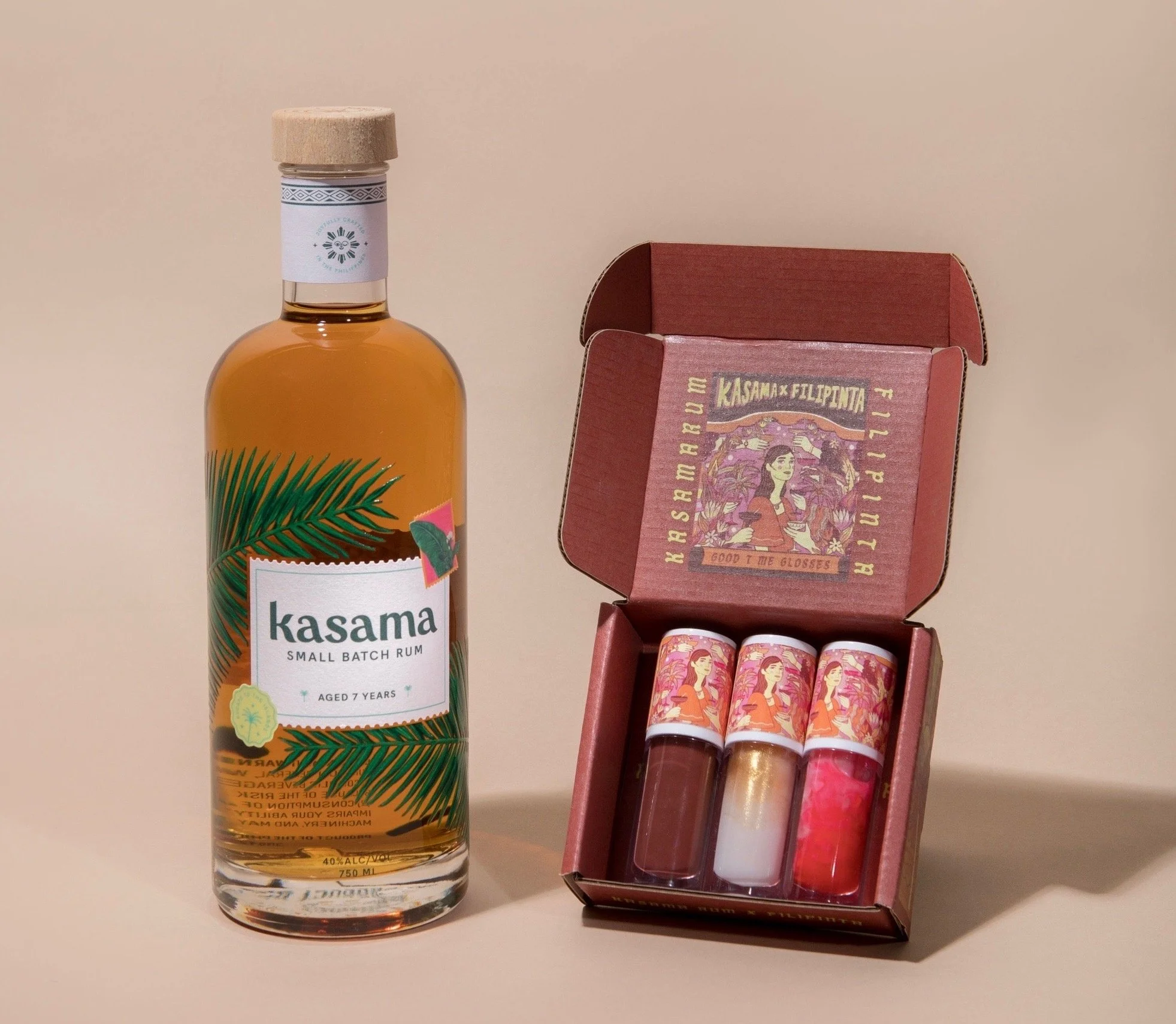 Kasama Rum x Filipinta Beauty Collaboration 
