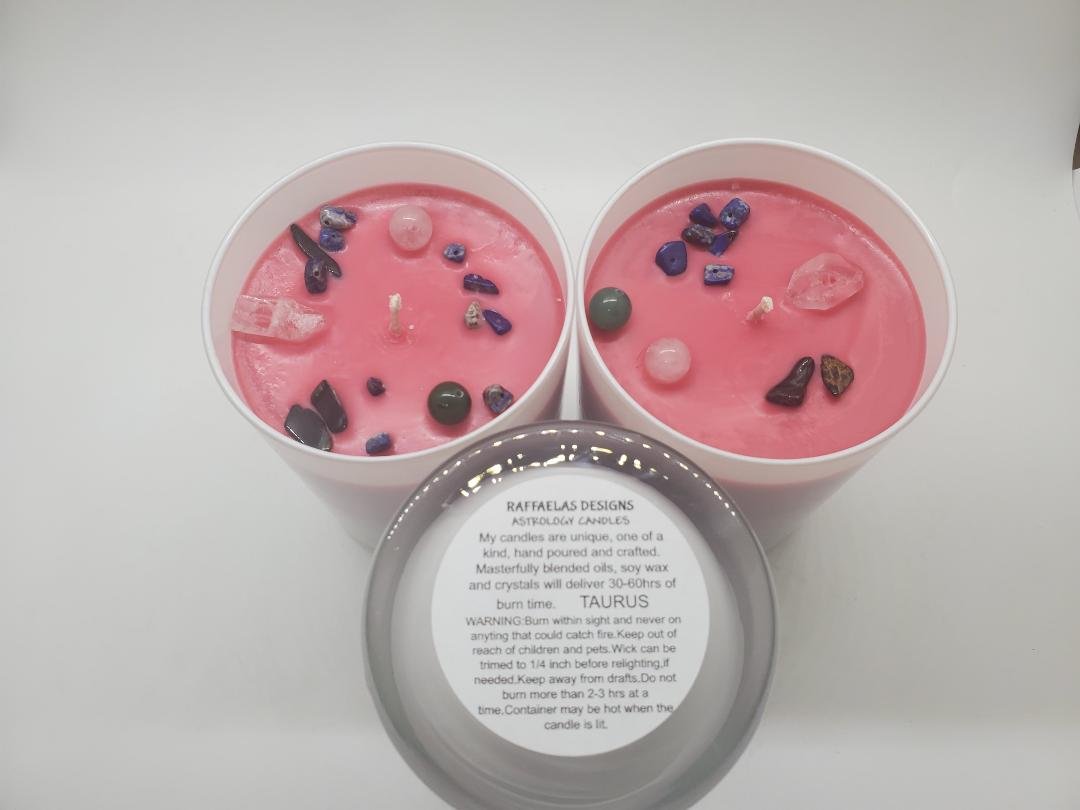 Taurus Candle
