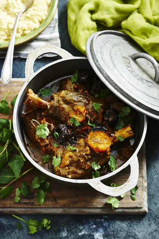 Moroccan Spiced Lamb Shanks