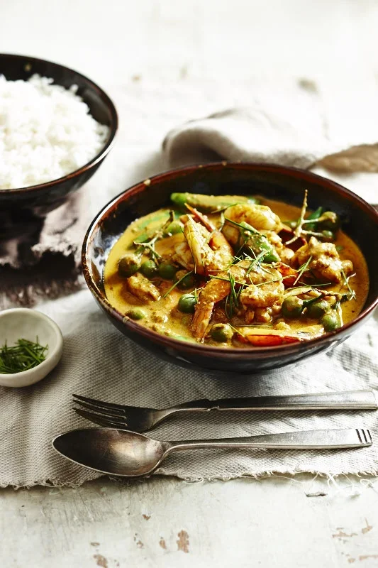 Thai Red Curry of Prawns