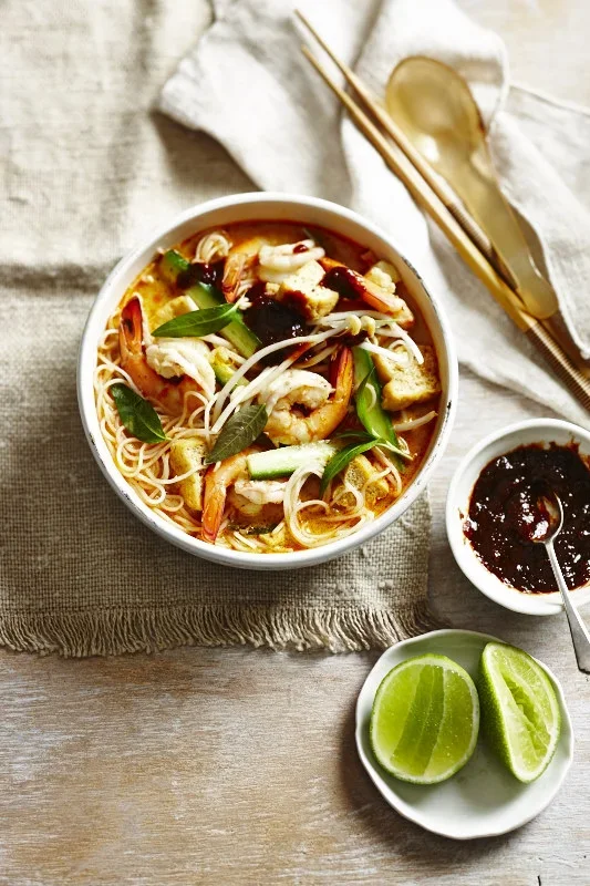 Singapore Laska Soup