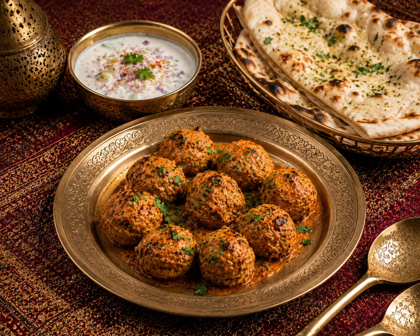 Butter Chicken Meatballs