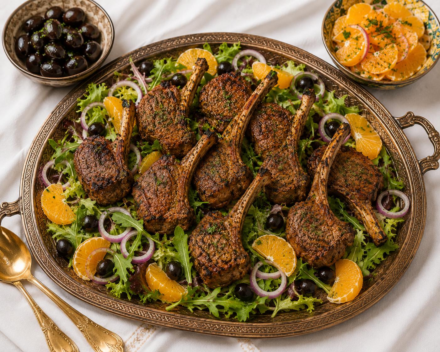 BBQ Moroccan Lamb