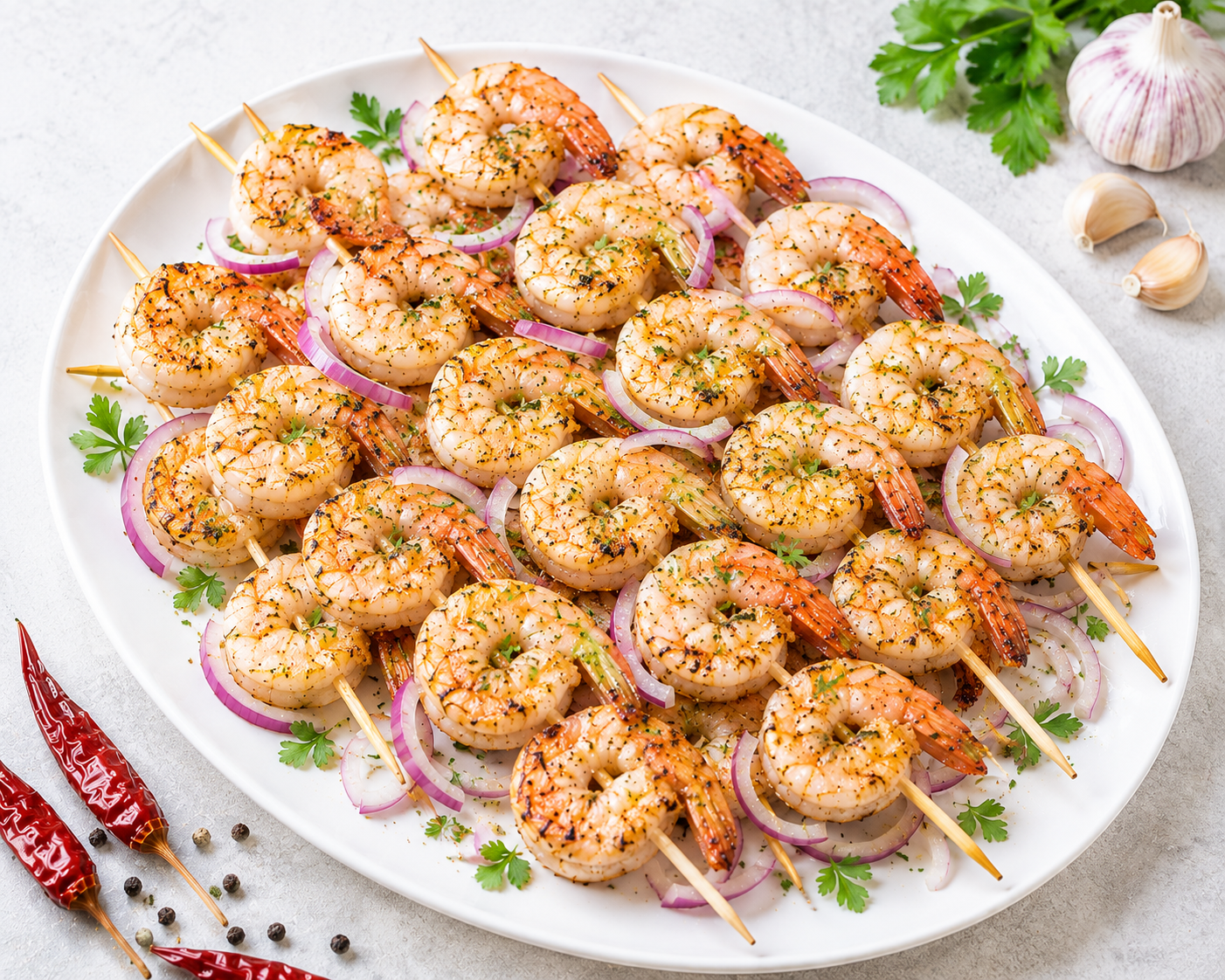 Indian BBQ Prawns