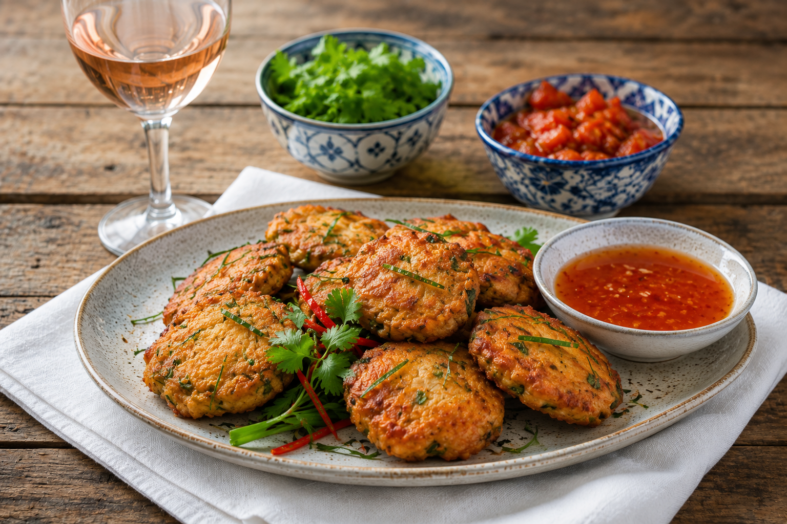 Thai Chicken Cakes