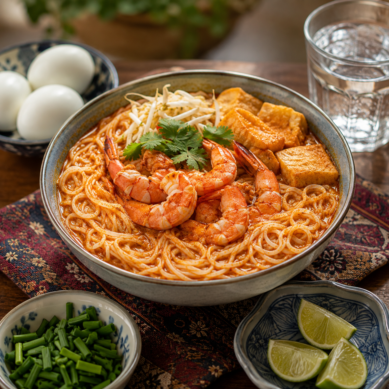 Rice Noodles in Spicy Gravy