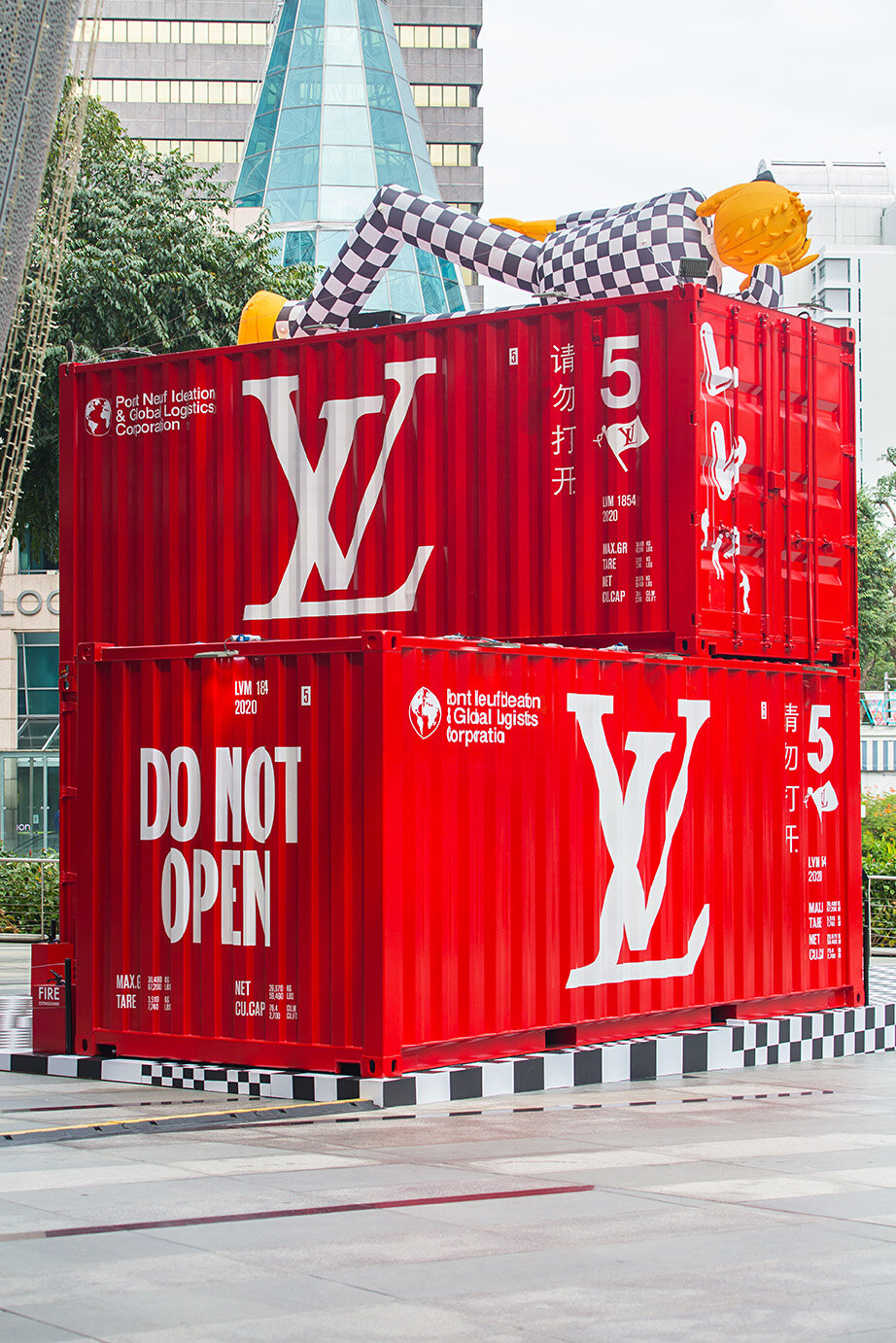 louis vuitton container