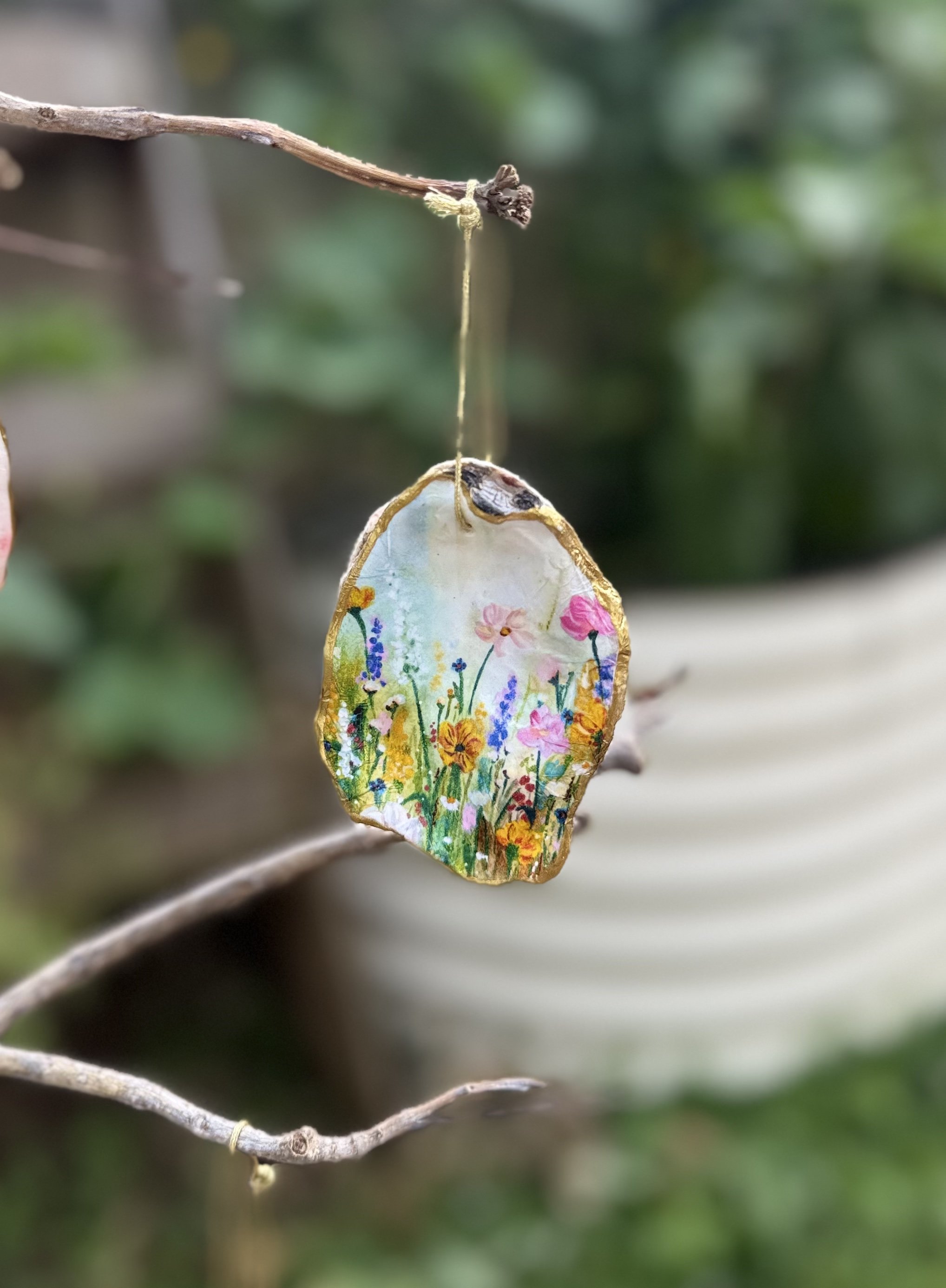 Breathing Beauty Oyster Ornament