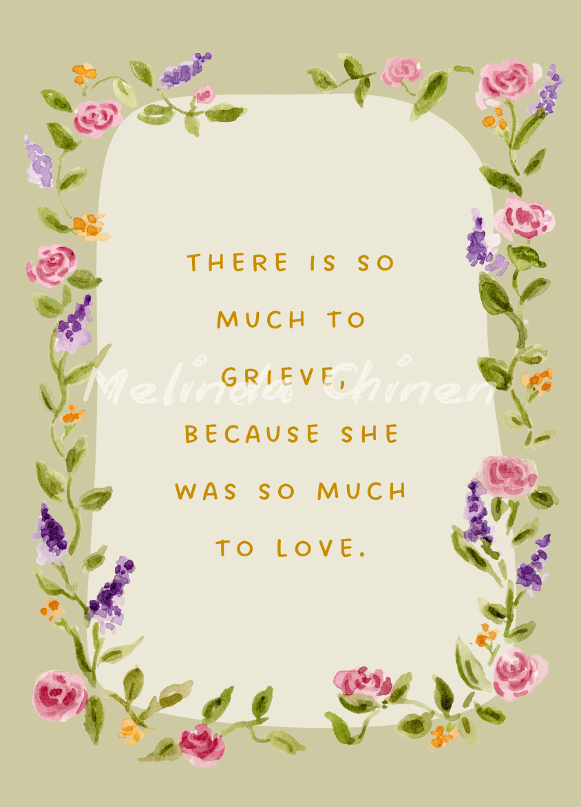 She Was So Much to Love