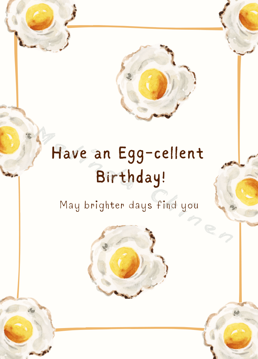 An Egg-cellent Brithday