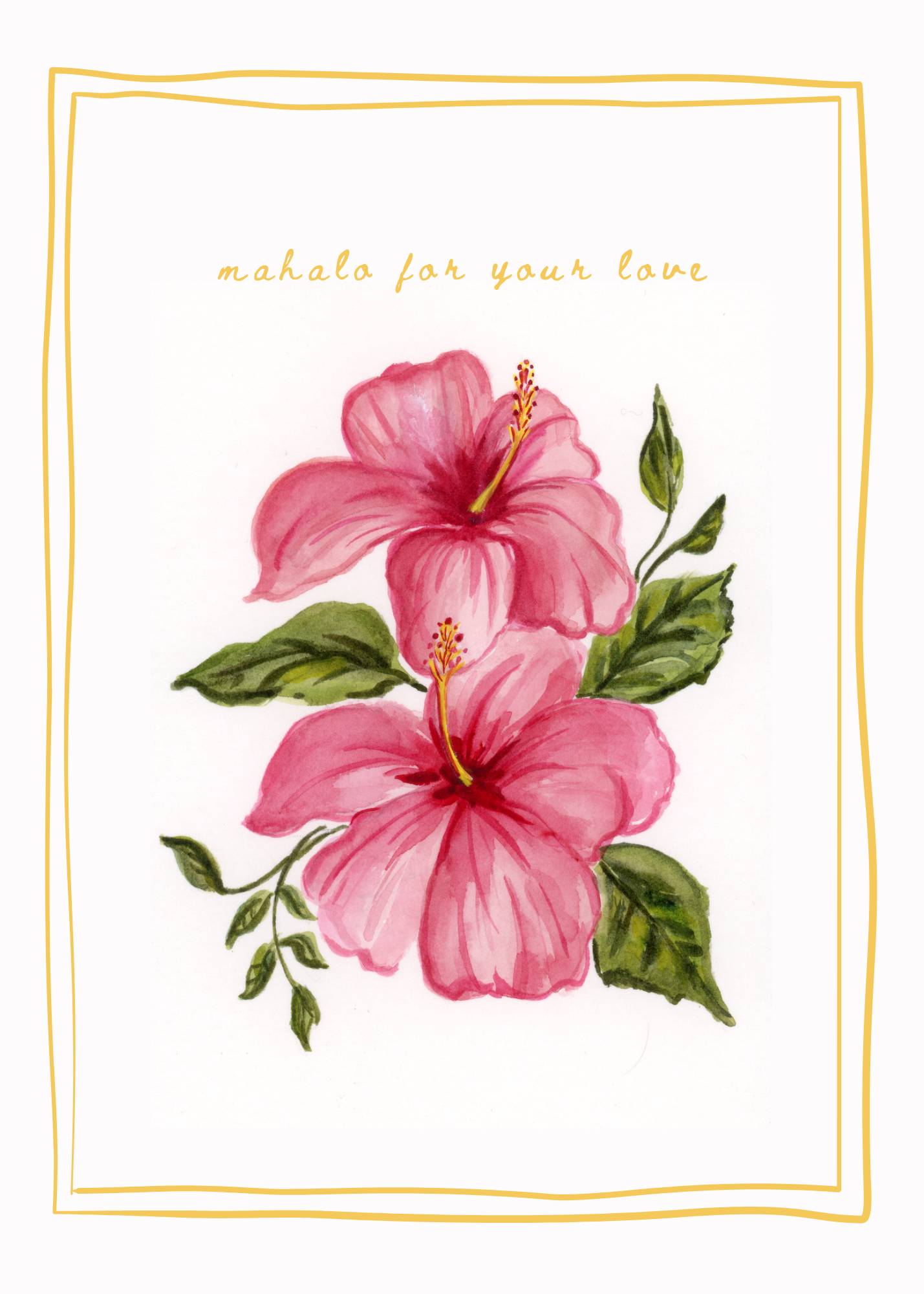 Mahalo For Your Love