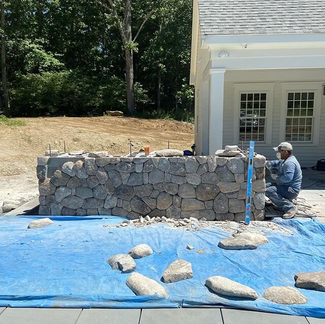 Getting closer to planting stage on our Sherborn project with @dslandarch @environmentalpools 😎👊 #welovewhatwedo
