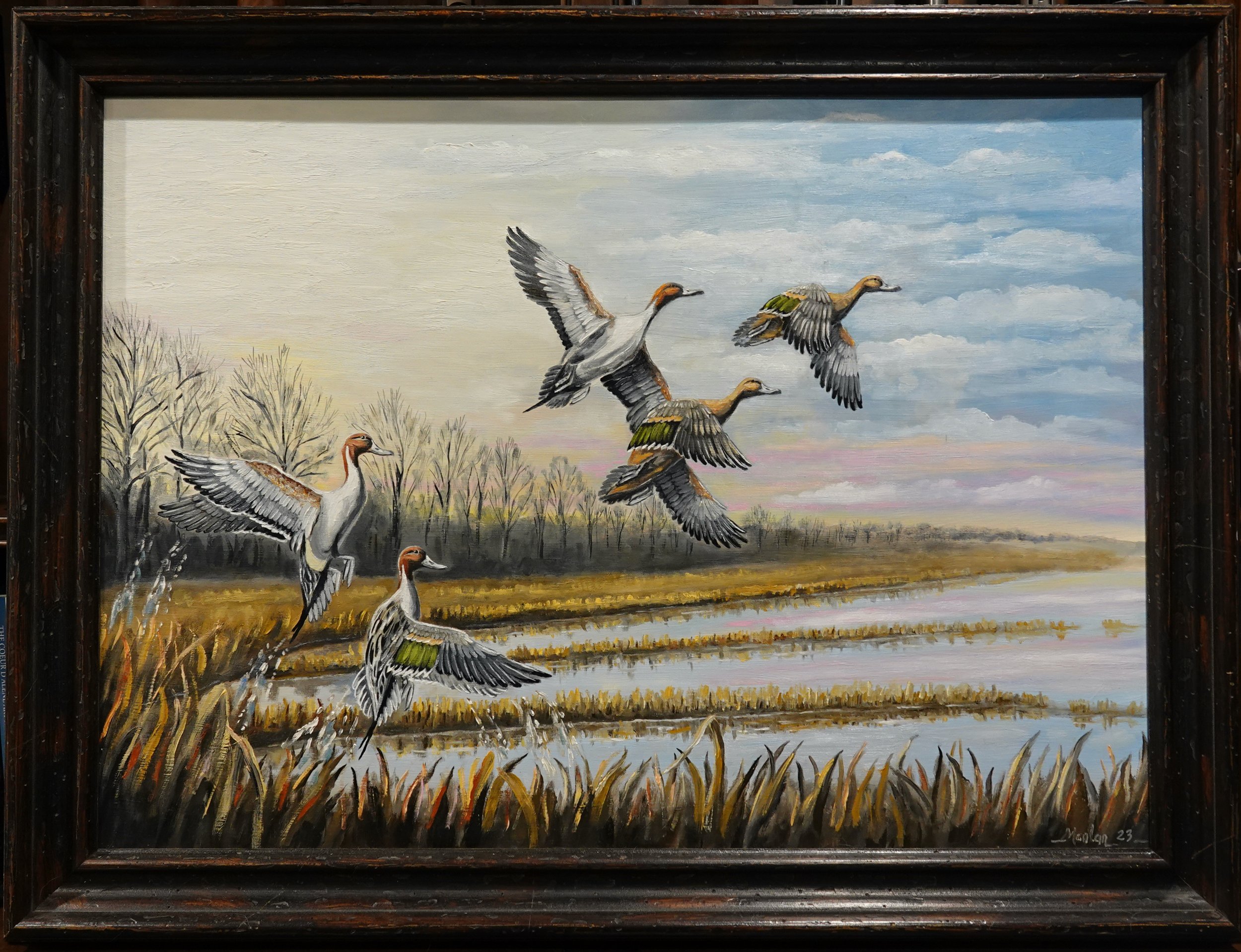 PINTAILS 24X36" -SOLD-