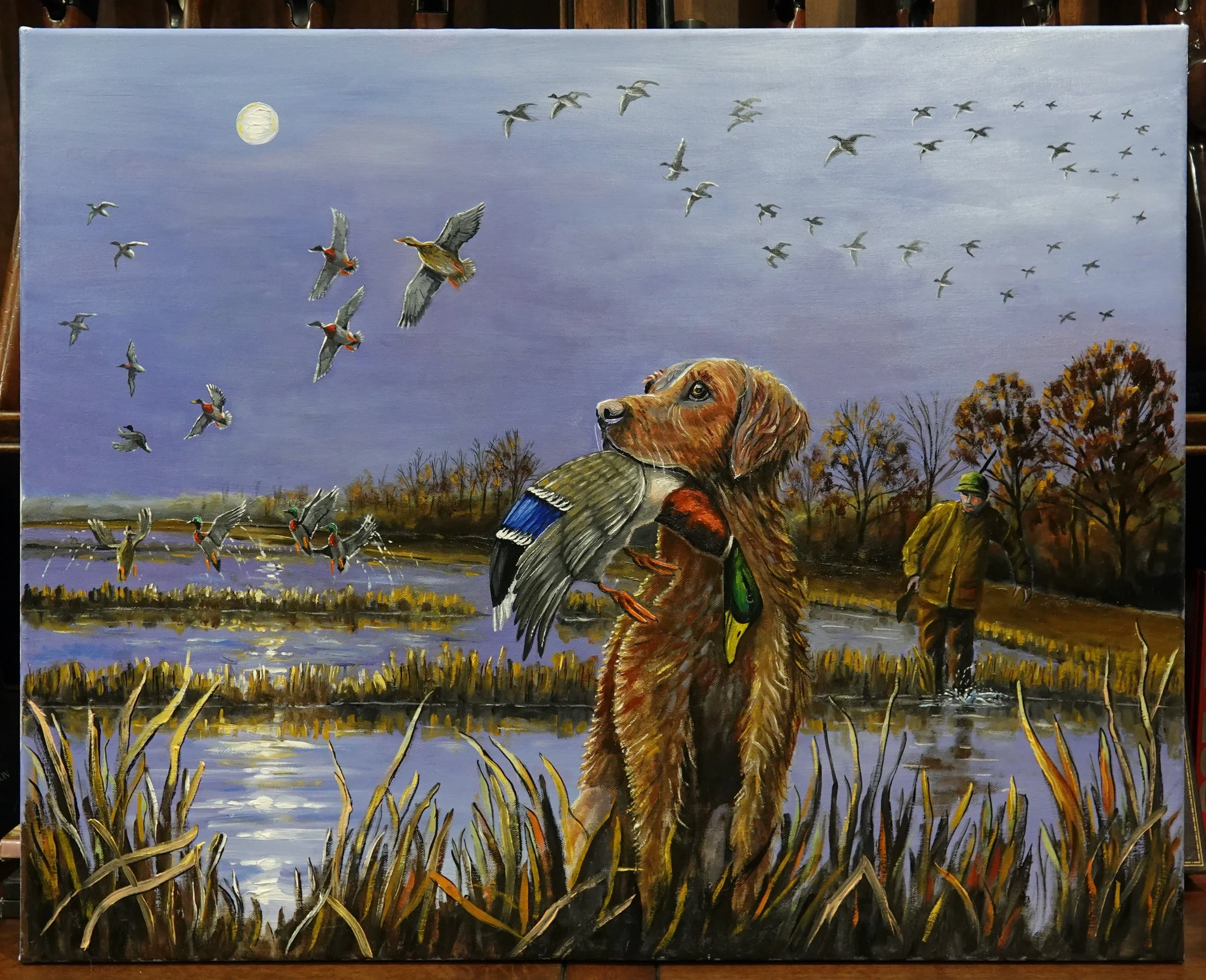Final Retrieve, 24X36"
