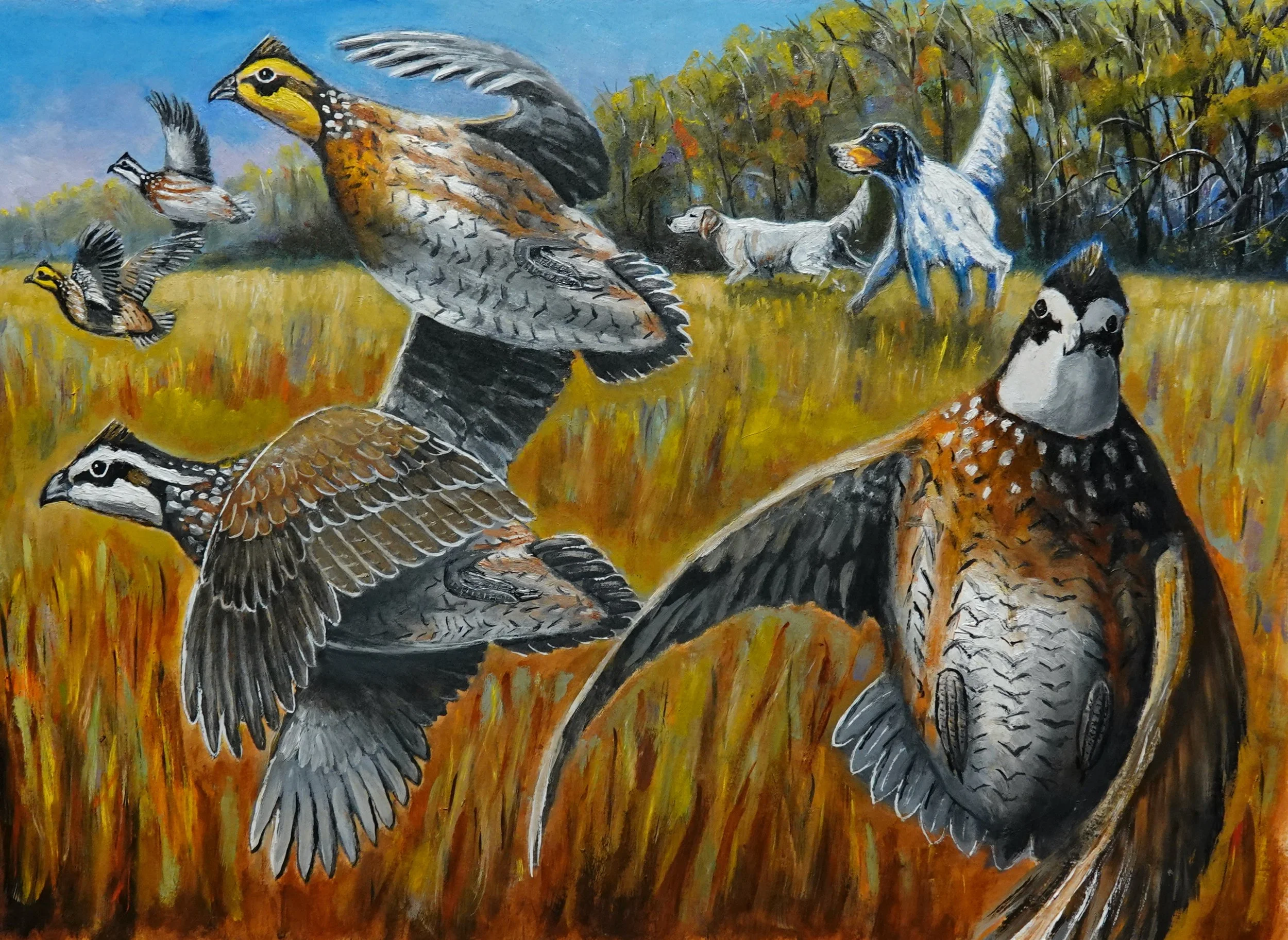 COVEY RISE 14x18" Unframed.